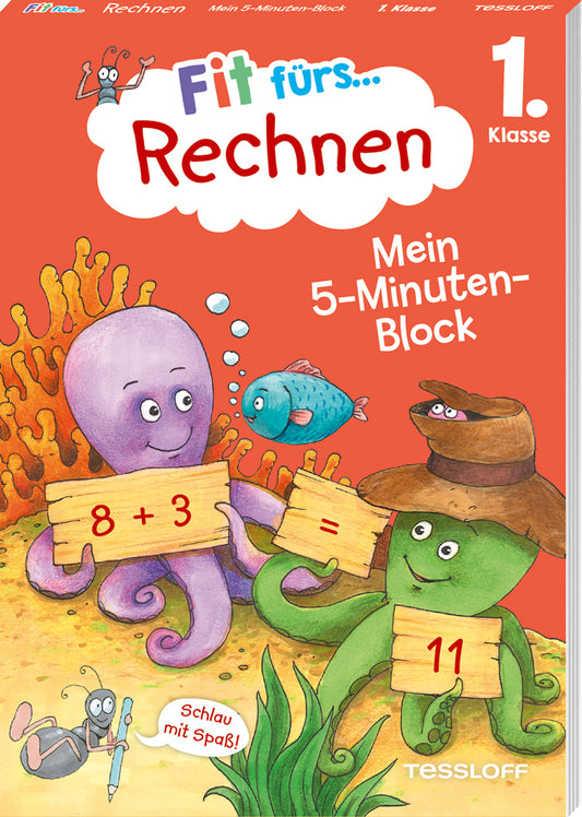 Fit fürs Rechnen 1. Klasse. Mein 5-Minuten-Block (Julia Meyer)