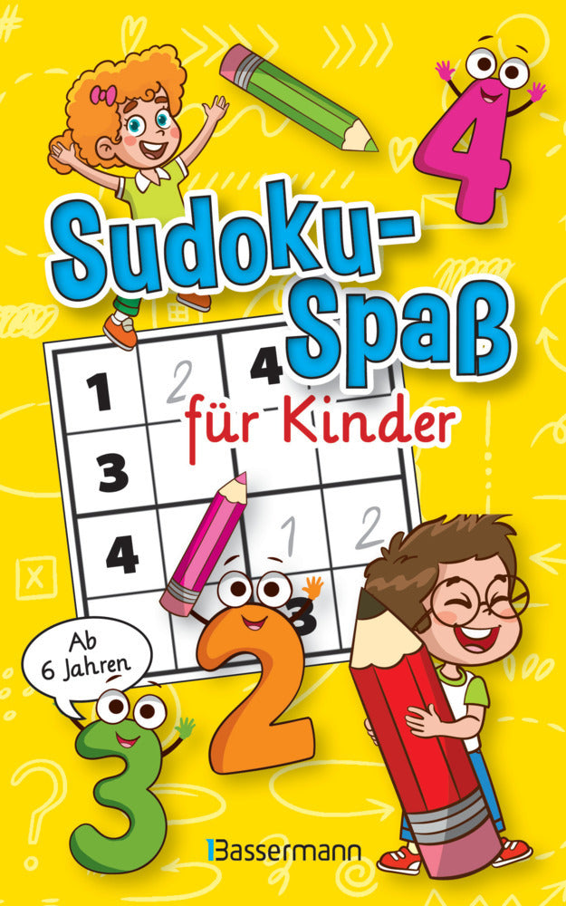 Sudoku-Spaß für Kinder. In drei Schwierigkeitsgraden. Ab 6 Jahren (Ivy Finnegan)