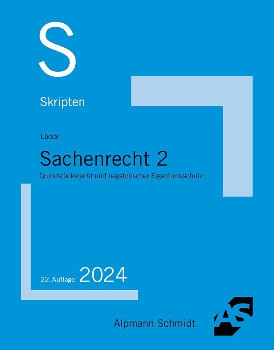 Skript Sachenrecht 2 (Jan S. Lüdde)