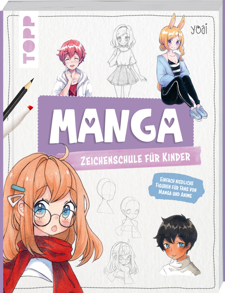 Manga-Zeichenschule für Kinder (Yoai)