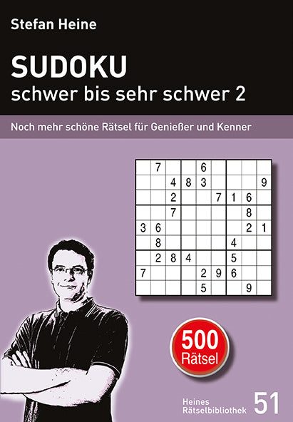 Sudoku - schwer bis sehr schwer.Bd.2 (Stefan Heine)