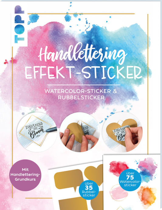 Handlettering Effekt-Stickerbuch (Ludmila Blum)