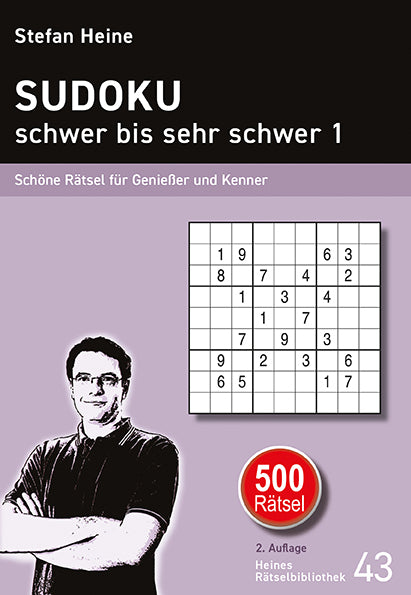 Sudoku - schwer bis sehr schwer.Bd.1 (Stefan Heine)