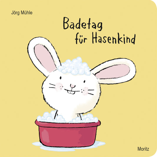 Badetag für Hasenkind (Jörg Mühle)