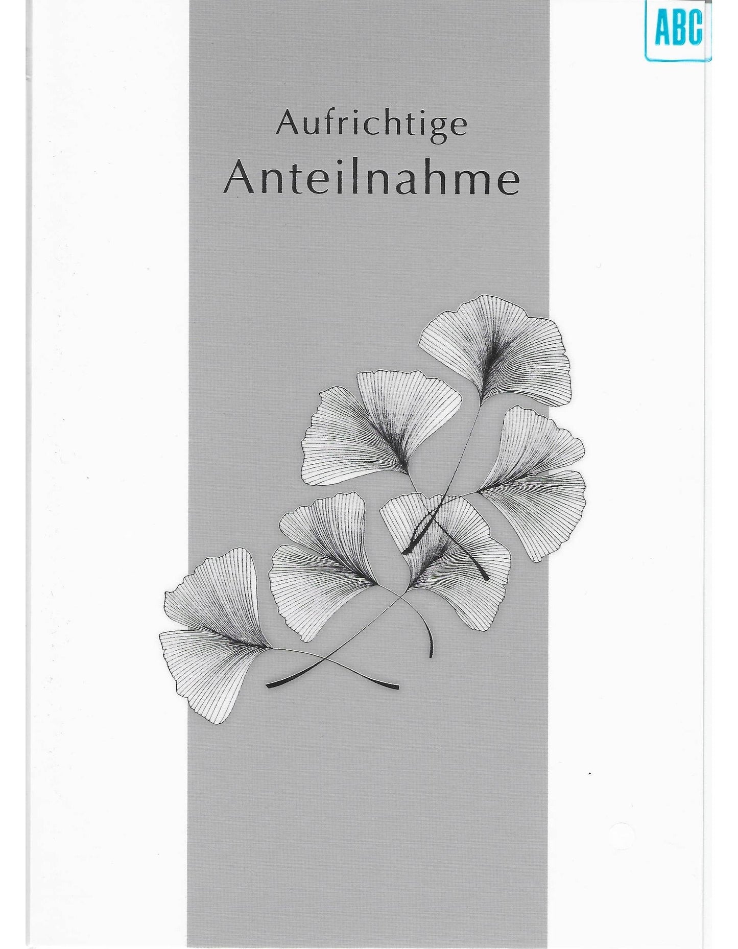 Aufrichtige Anteilnahme A5