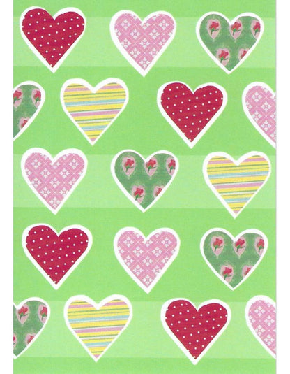 Glückwunschkarte "Herzen" A7