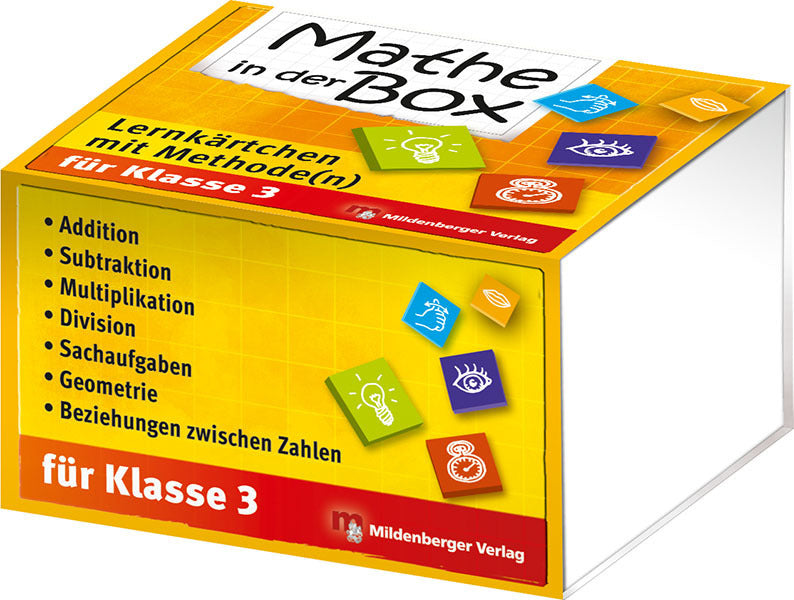 Lernkärtchen mit Methode(n) für Klasse 3 (Verena Anlauf)