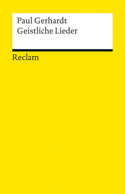 Geistliche Lieder (Paul Gerhardt)