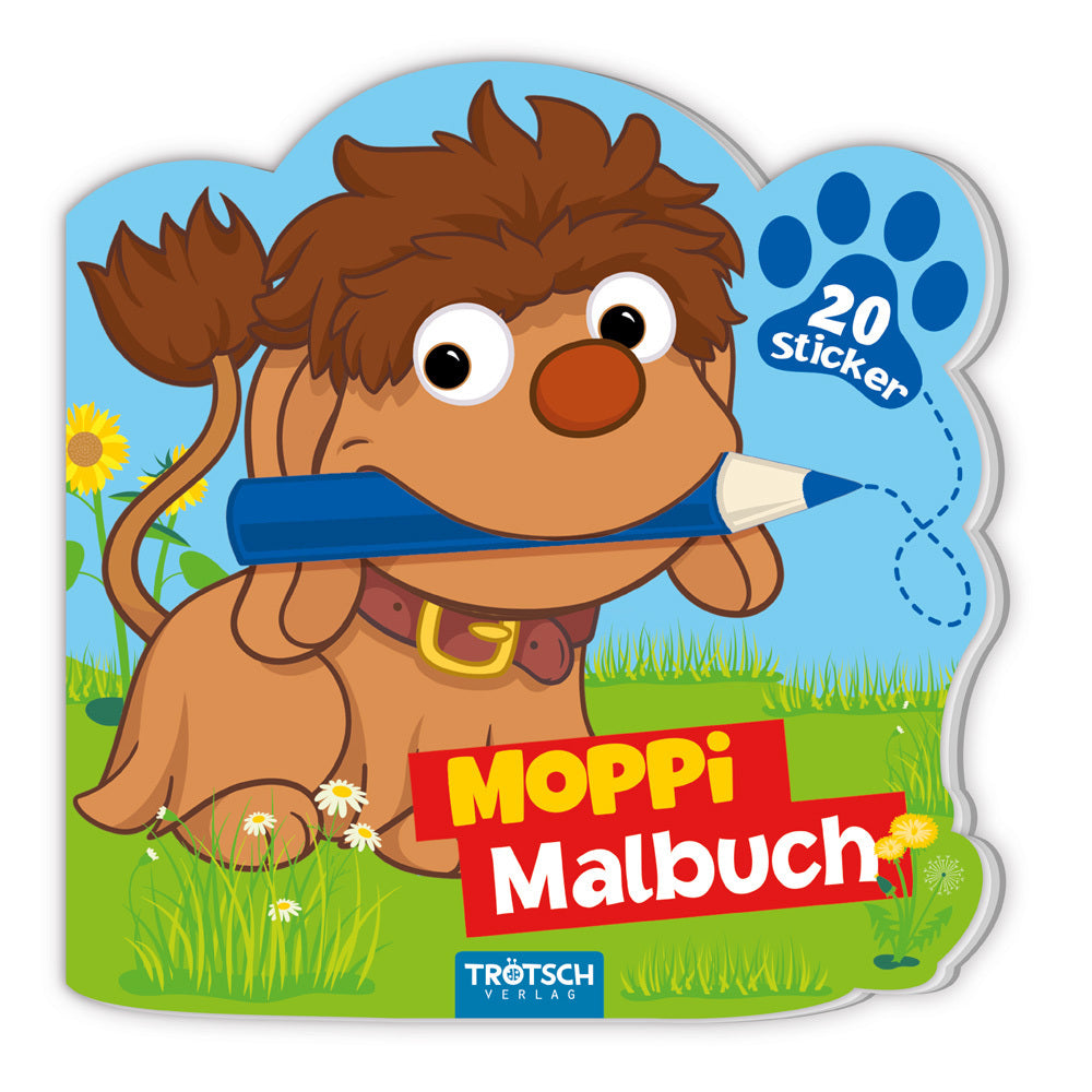 TRÖTSCH - Unser Sandmännchen Moppi Mini-Malbuch mit Stickern (Trötsch Verlag Gmbh & Co.Kg)