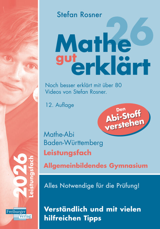 Mathe gut erklärt 2026 Leistungsfach Baden-Württemberg Gymnasium (Stefan Rosner)
