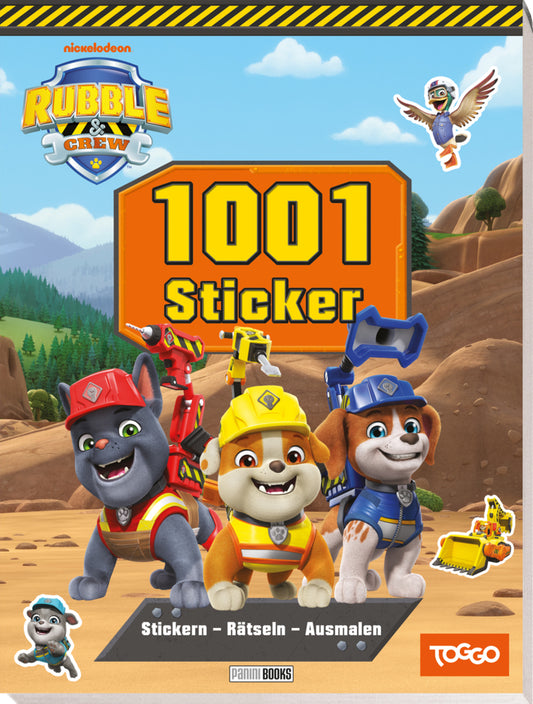 Rubble & Crew: 1001 Sticker: Stickern - Rätseln - Ausmalen (Panini)