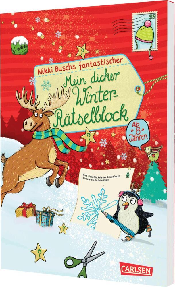 Mein dicker Winter-Rätselblock (Nikki Busch)