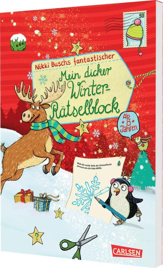 Mein dicker Winter-Rätselblock (Nikki Busch)