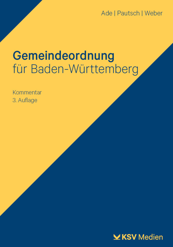 Gemeindeordnung für Baden-Württemberg (Klaus Ade)