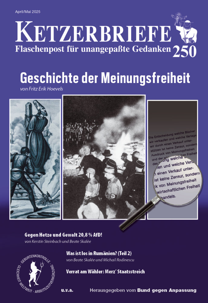 Geschichte der Meinungsfreiheit (Joachim Füseter)