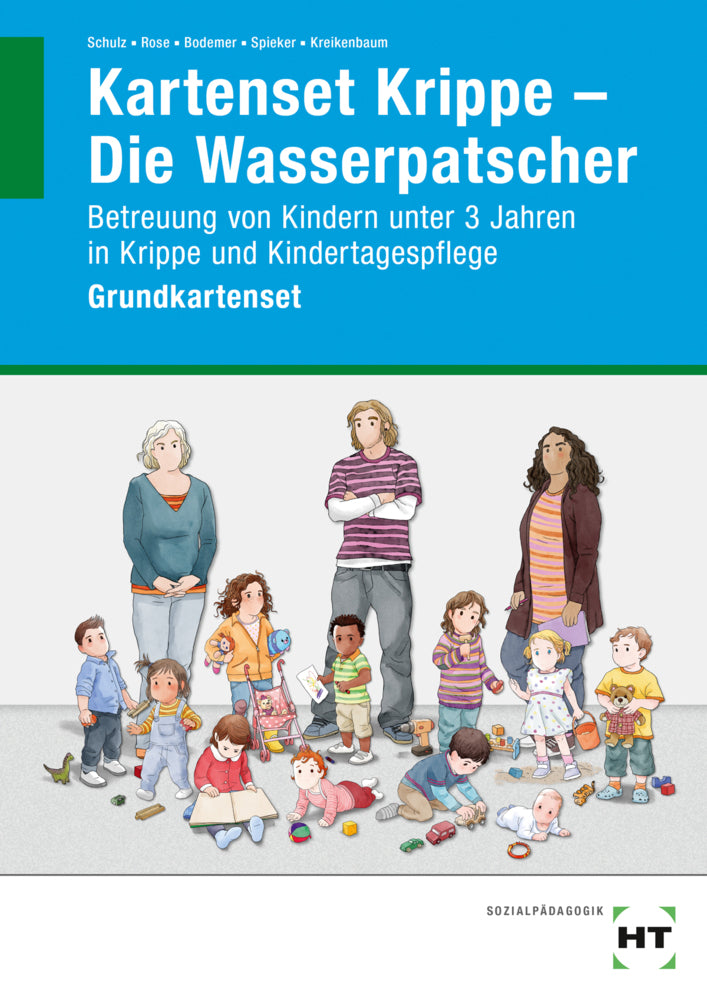 eBook inside: Buch und eBook Kartenset Krippe - Die Wasserpatscher, m. 1 Beilage (Heike Schulz)