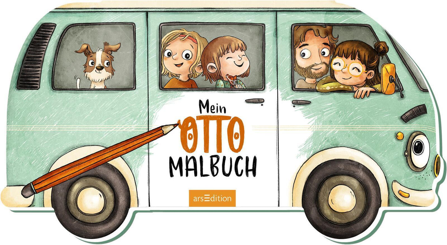 OTTO fährt los - Mein OTTO-Malbuch (Madlen Ottenschläger)