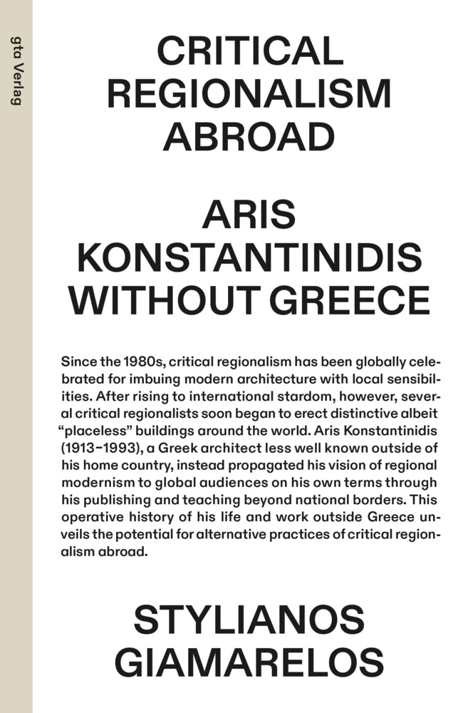 Critical Regionalism Abroad (Stylianos Giamarelos)