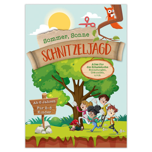 Activity Heft: Sommer, Sonne, Schnitzeljagd (Julia Breitenöder)