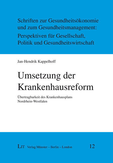 Umsetzung der Krankenhausreform (Jan-Hendrik Kappelhoff)