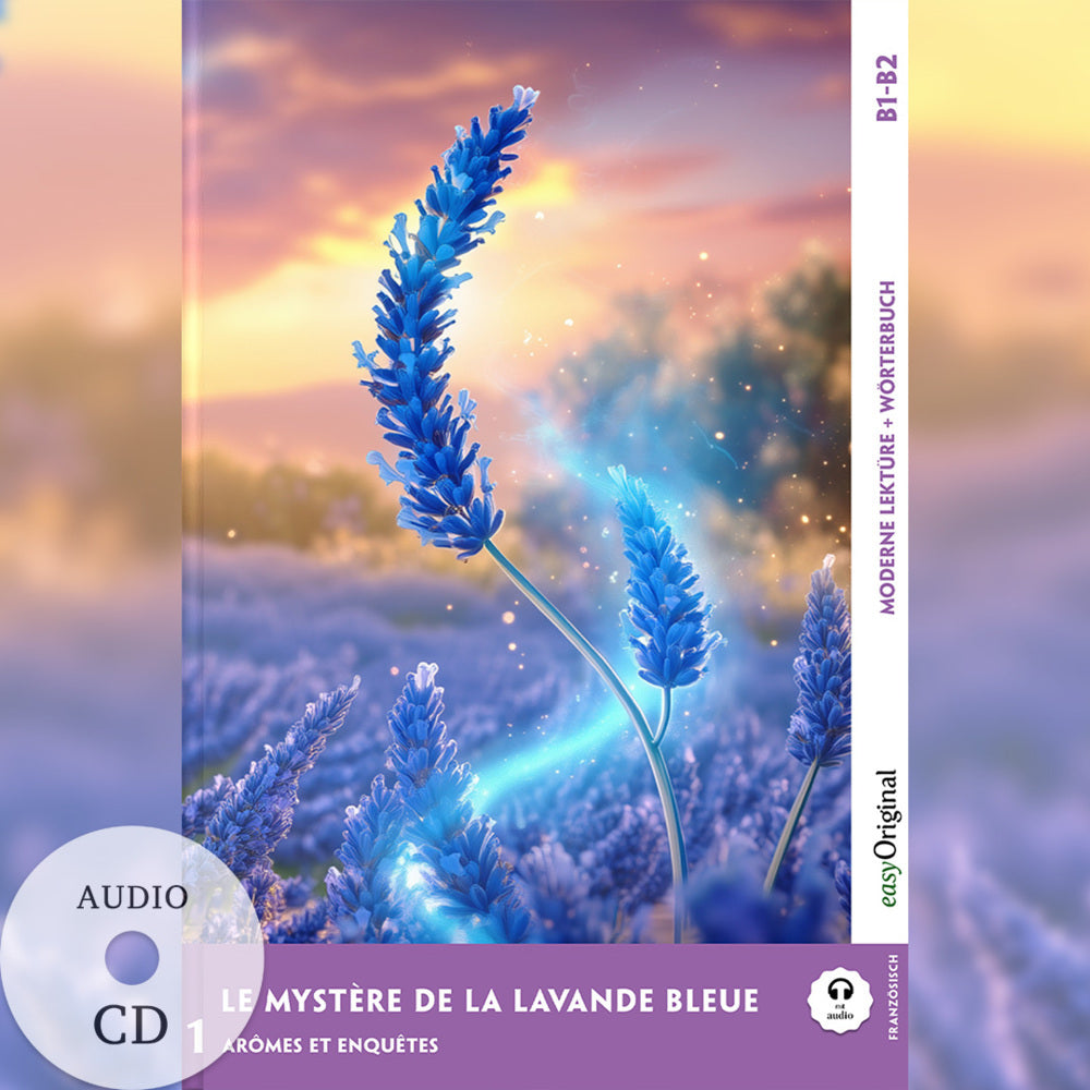 Le Mystère de la Lavande Bleue - Französische Krimi-Lektüre B1-B2 (+ Audio-CD), m. 1 Audio, m. 1 Audio-CD, m. 1 Audio (Louise Delaunay)