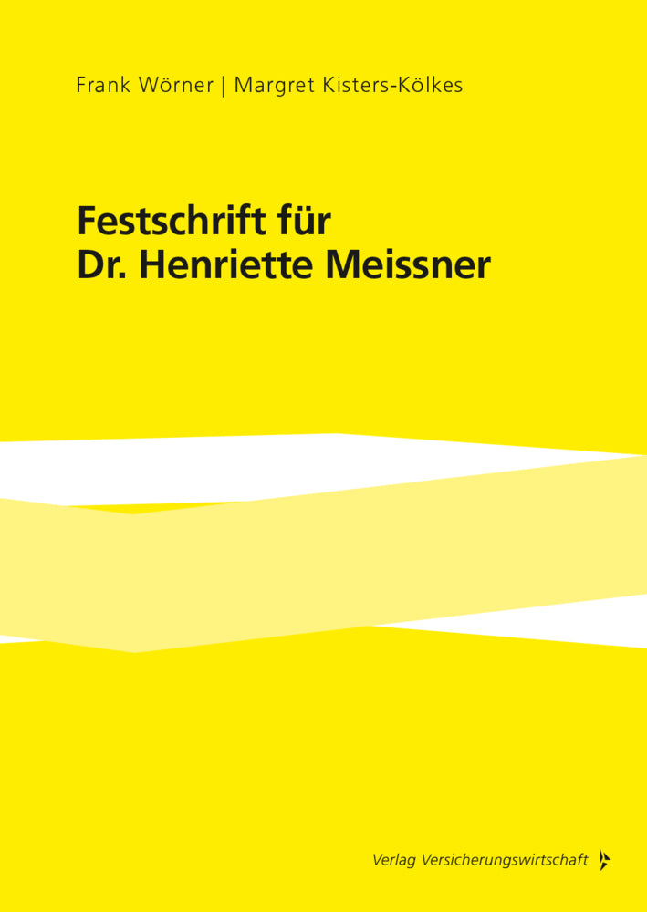 Festschrift für Dr. Henriette Meissner (Frank Wörner)