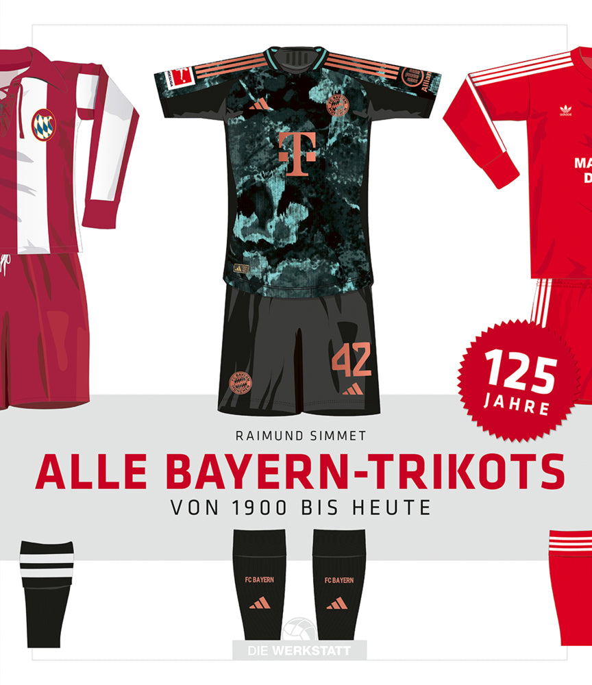 Alle Bayern-Trikots (Raimund Simmet)