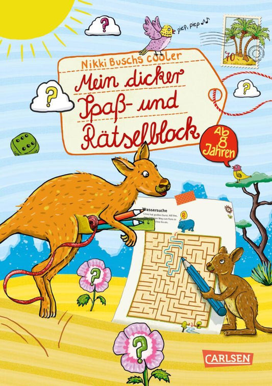 Rätselspaß Grundschule: Mein dicker Spaß- und Rätselblock (Nikki Busch)