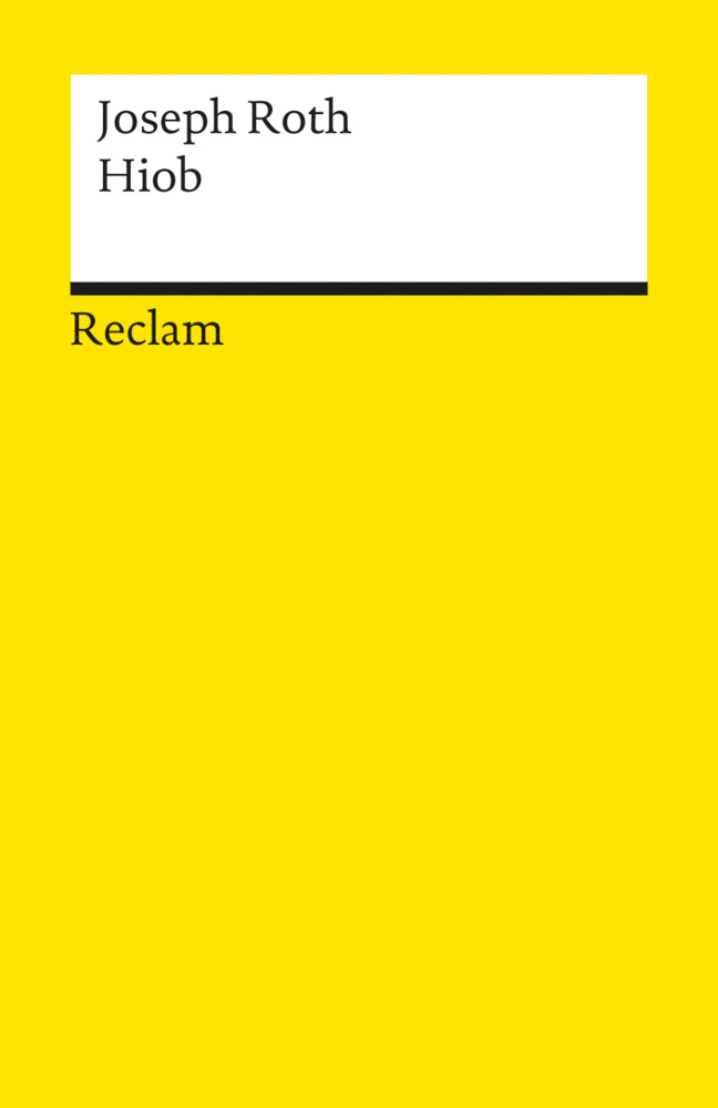 Hiob. Roman eines einfachen Mannes (Joseph Roth)