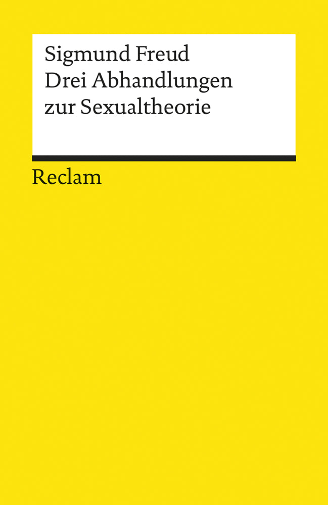 Drei Abhandlungen zur Sexualtheorie (Sigmund Freud)