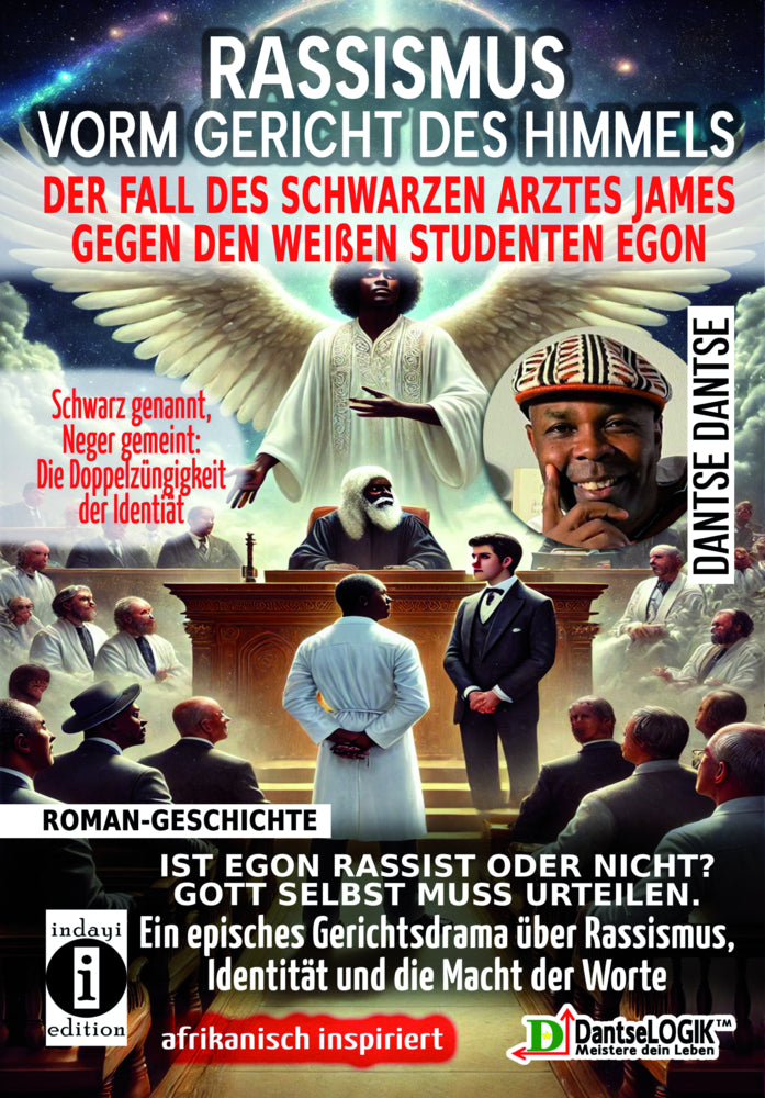 RASSISMUS VORM GERICHT DES HIMMELS - DER FALL DES SCHWARZEN ARZTES JAMES GEGEN DEN WEIßEN STUDENTEN EGON: IST EGON RASSIST ODER NICHT? GOTT SELBST MUSS URTEILEN (Dantse Dantse)