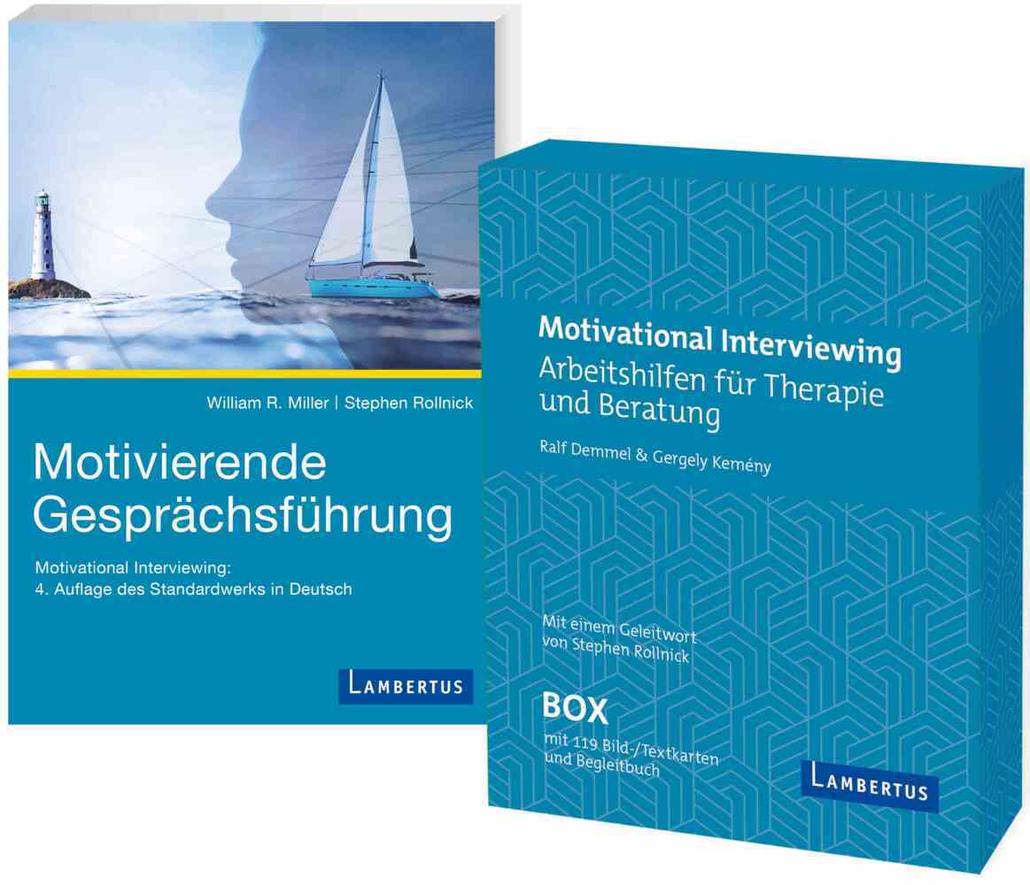 Motivierende Gesprächsführung - Set mit Buch und Arbeitshilfenkarten (Ralf Demmel)
