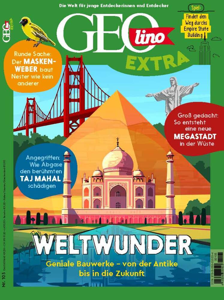 GEOlino Extra / GEOlino extra 105/2024 - Weltwunder (Juliane Van Treeck)