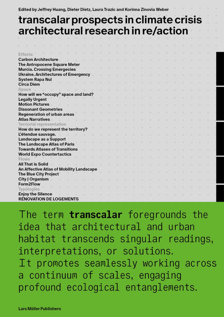 Transcalar Prospects in Climate Crisis (Jeffrey Huang)