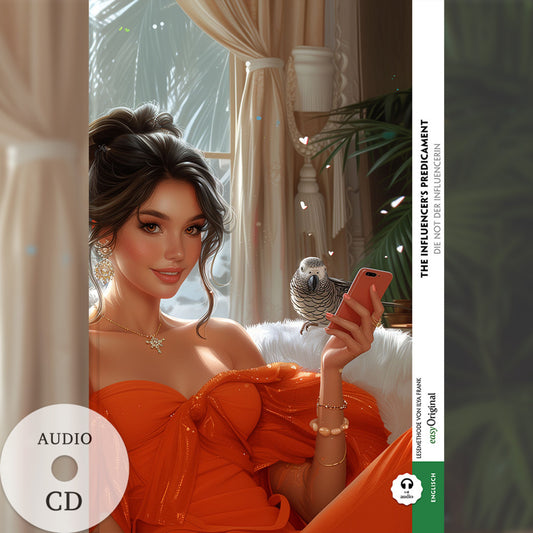 The Influencer's Predicament / Die Not der Influencerin (Buch + Audio-CD) - Frank-Lesemethode - Kommentierte zweisprachige Ausgabe Englisch-Deutsch, m. 1 Audio-CD, m. 1 Audio, m. 1 Audio (Amanda E. Clark)