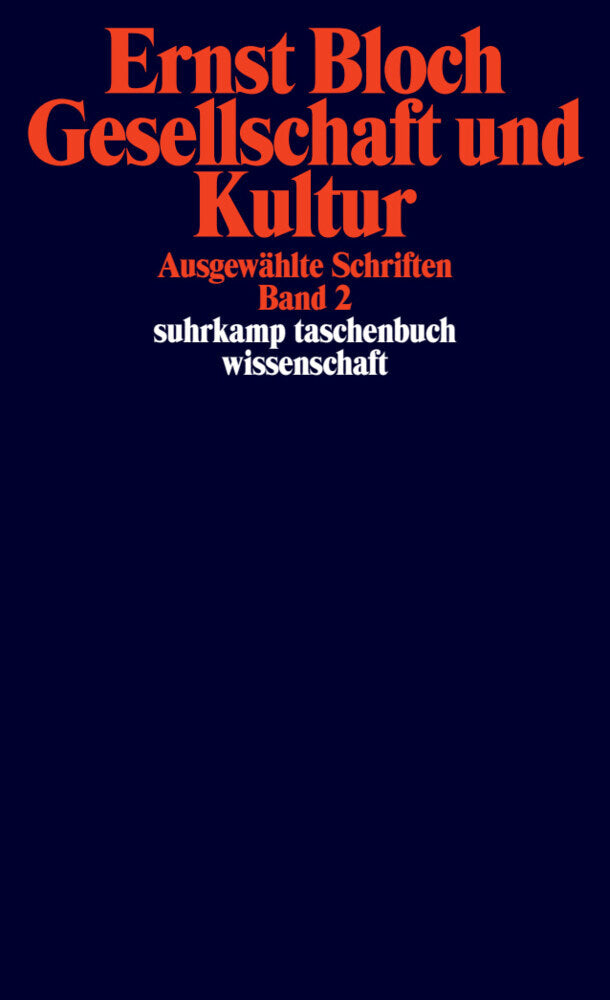 Gesellschaft und Kultur (Ernst Bloch)