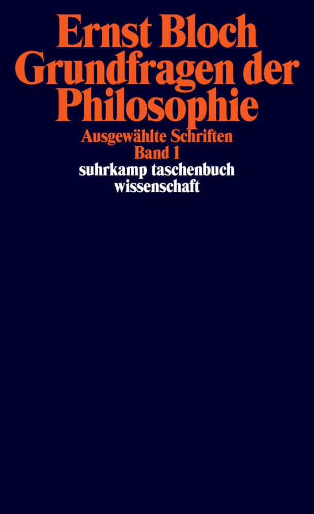 Grundfragen der Philosophie (Ernst Bloch)