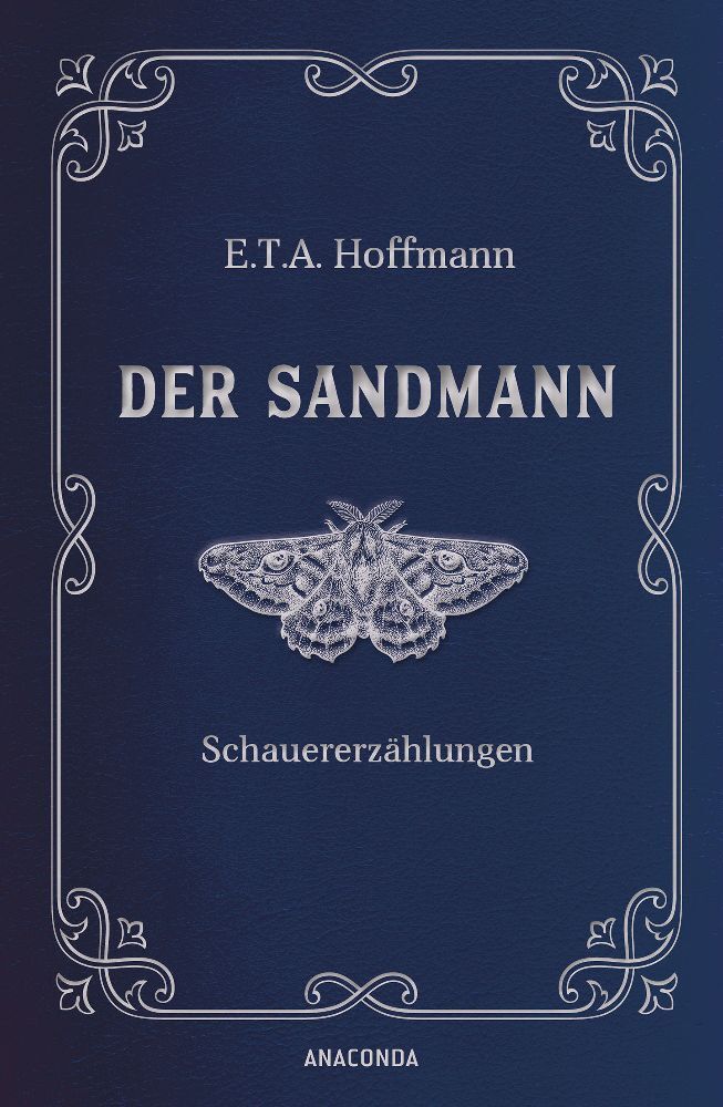 Der Sandmann. Schauererzählungen. In Cabra-Leder gebunden. Mit Silberprägung (E. T. A. Hoffmann)