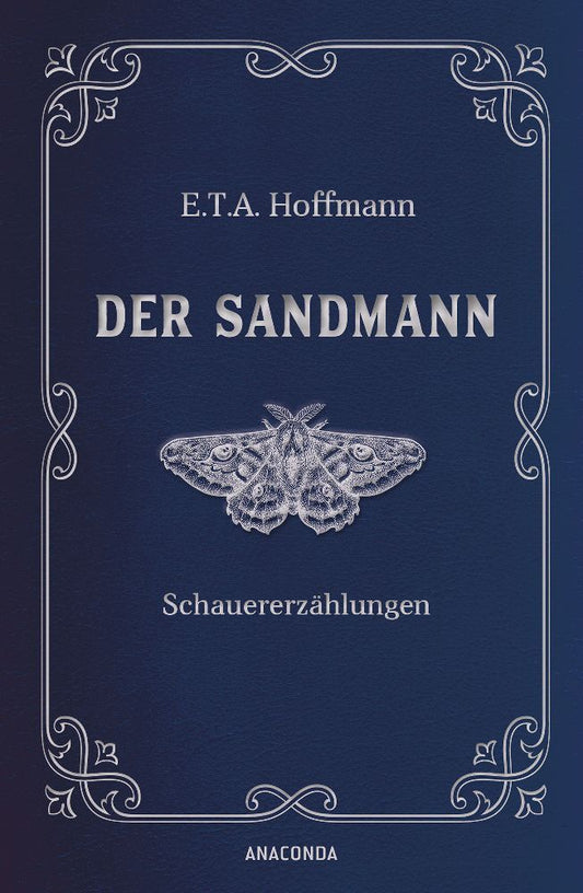 Der Sandmann. Schauererzählungen. In Cabra-Leder gebunden. Mit Silberprägung (E. T. A. Hoffmann)