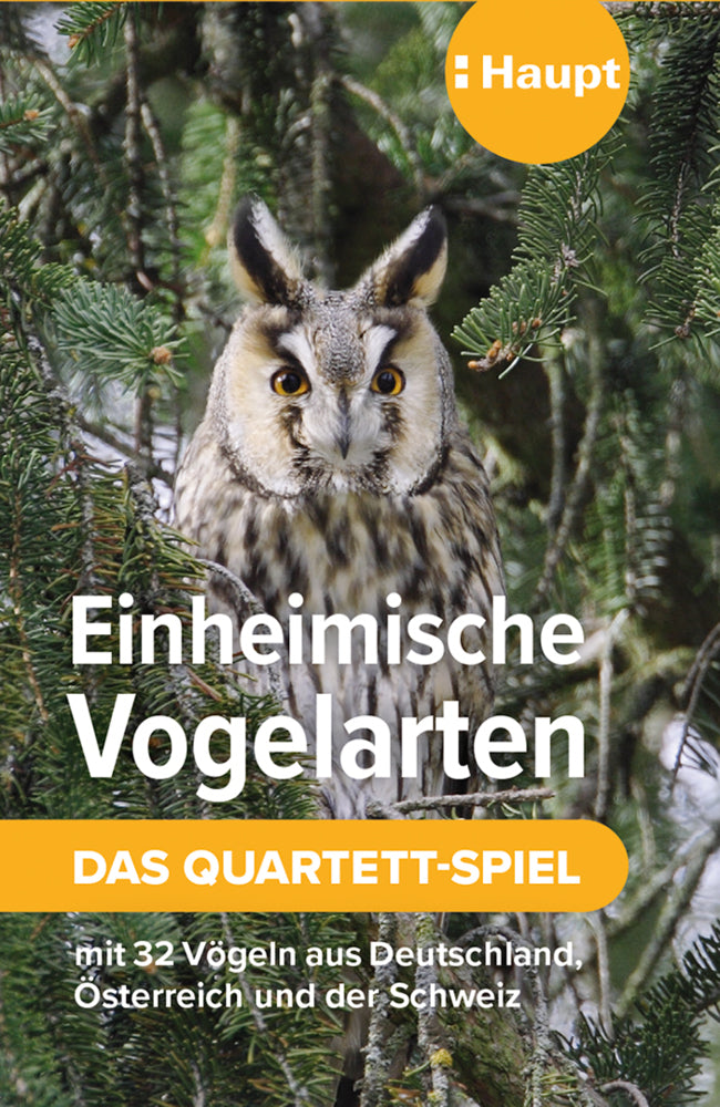 Einheimische Vogelarten - das Quartett-Spiel (Haupt Verlag)
