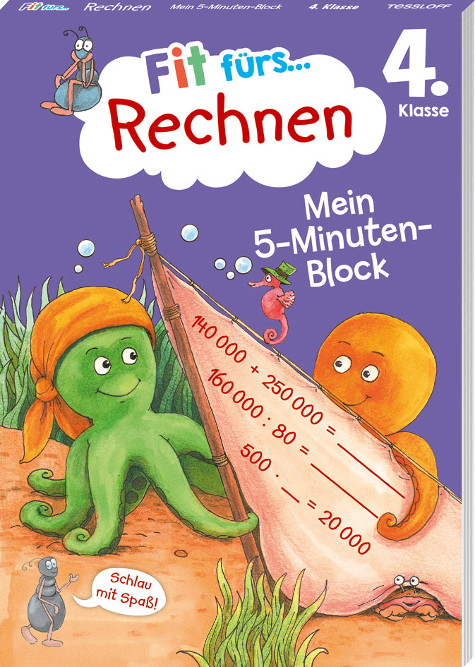 Fit fürs Rechnen 4. Klasse. Mein 5-Minuten-Block (Andrea Tonte)