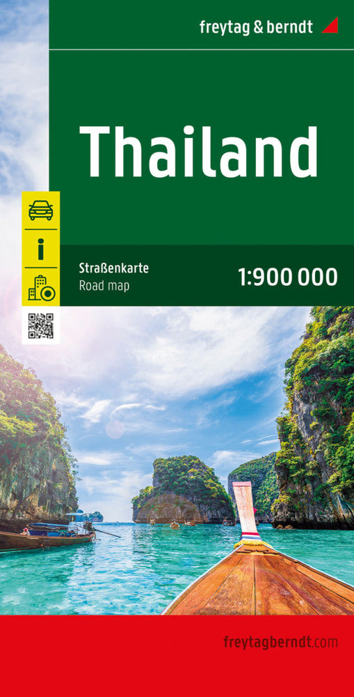 Thailand, Autokarte 1:900.000, freytag & berndt (Freytag & Berndt)