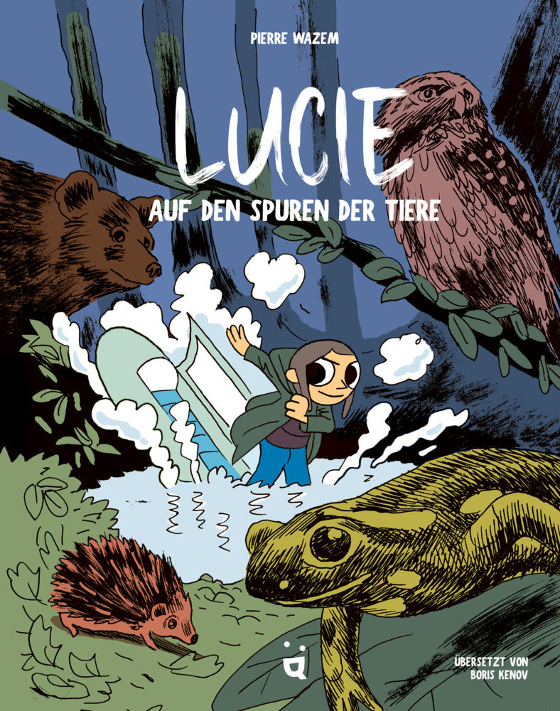 Lucie auf den Spuren der Tiere (Pierre Wazem)