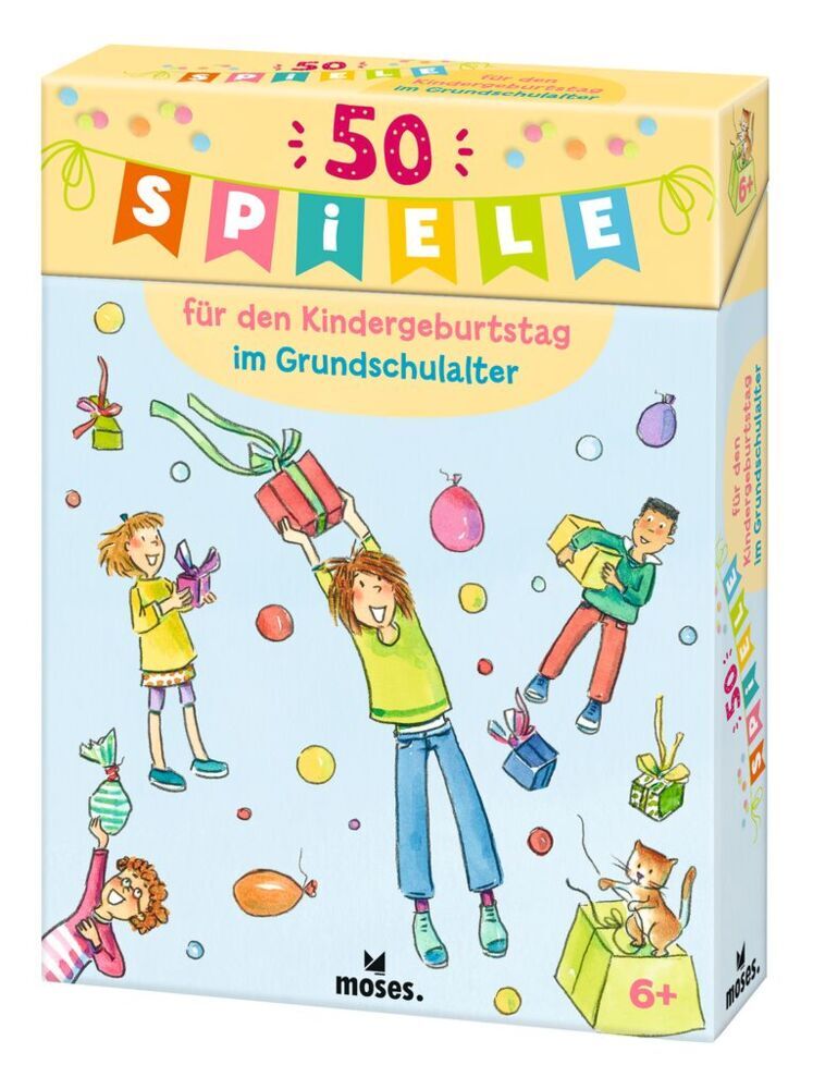 50 Spiele für den Kindergeburtstag im Grundschulalter (Anna Bernhard)