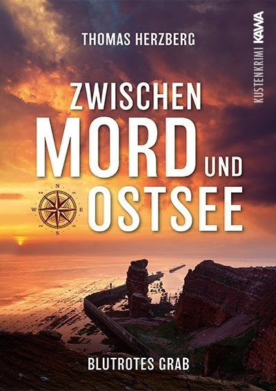 Blutrotes Grab (Zwischen Mord und Ostsee - Küstenkrimi 3) (Thomas Herzberg)