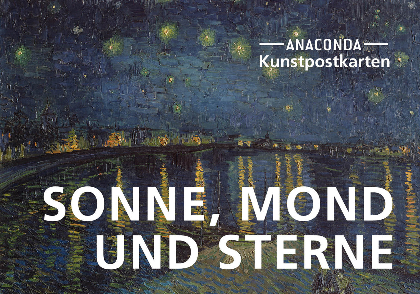Postkarten-Set Sonne, Mond und Sterne (Anaconda Verlag)
