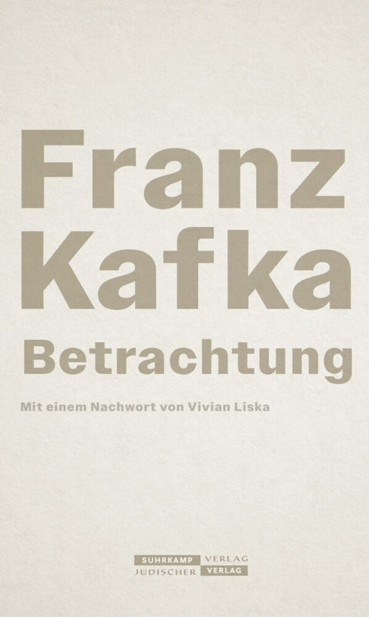 Betrachtung (Franz Kafka)