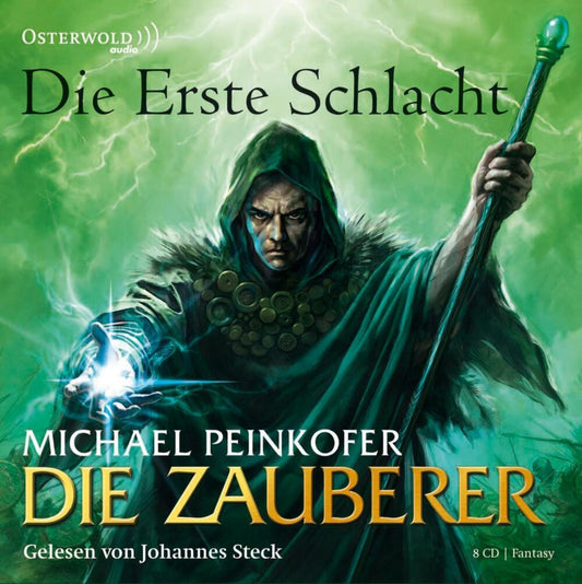 Die Zauberer, Die erste Schlacht, 8 Audio-CD (Michael Peinkofer)
