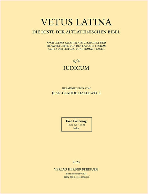 Vetus Latina (Jean-Claude Haelewyck)