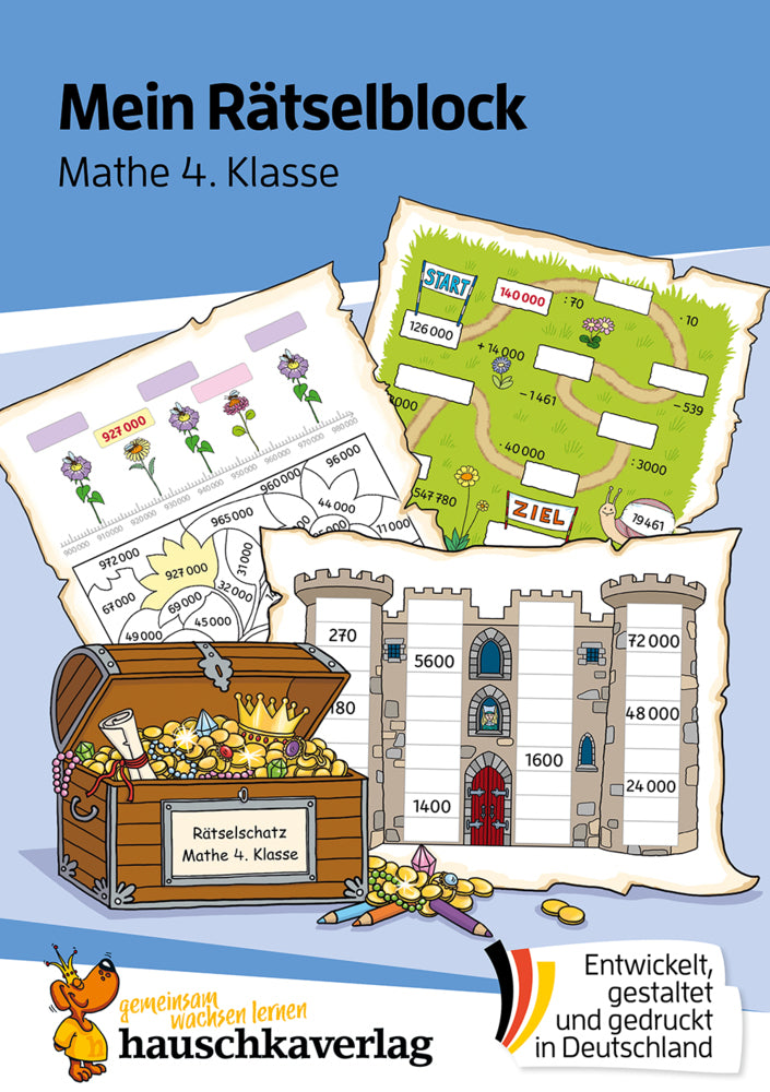 Mein Rätselblock Mathe 4. Klasse (Carola Materna)